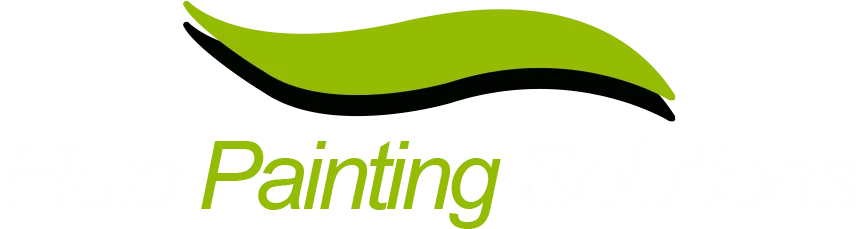 Fluid Painting Solution Logo White Fluid Painting Solution's Logo